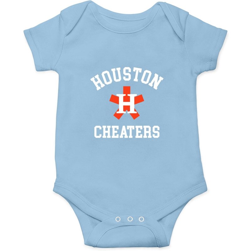 Houston Asterisks Trashtros Cheated Houston Cheaters Onesie — Bodys bébé