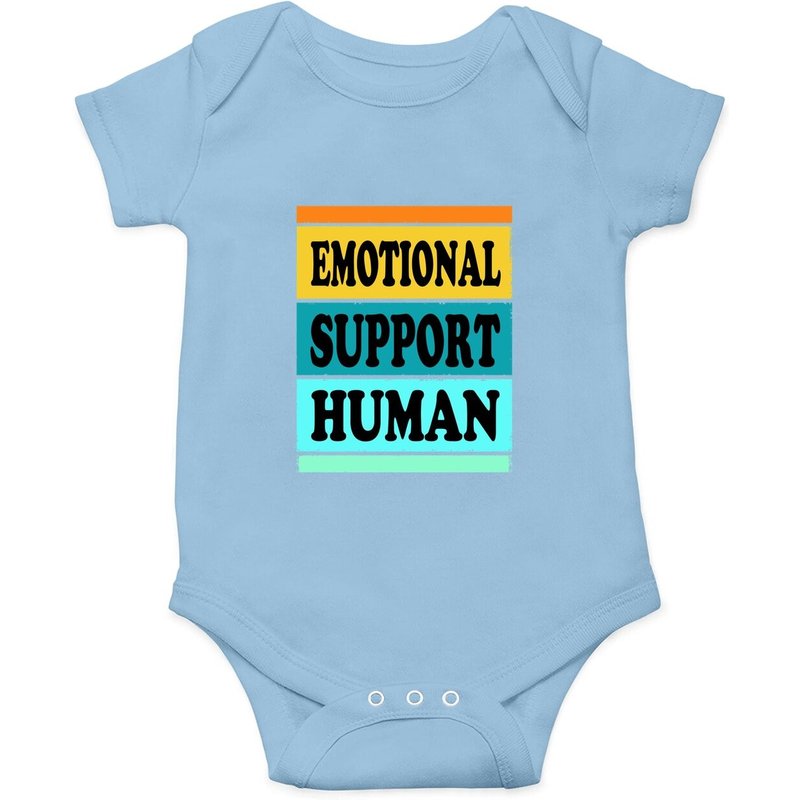 Ensemble de soutien émotionnel pour humain - Onesie animal d'assistance — Bodys bébé