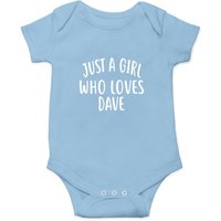 Just A Girl Who Loves Dave Onesie
