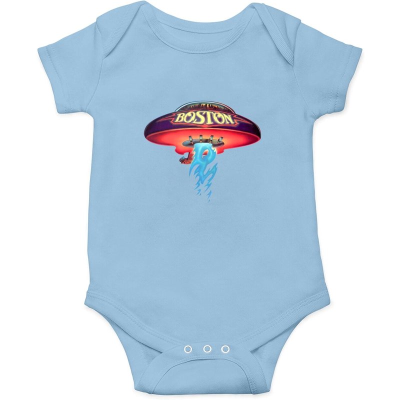 Bodysuit doux Boston Rock Band Mans pour bébés — Bodys bébé