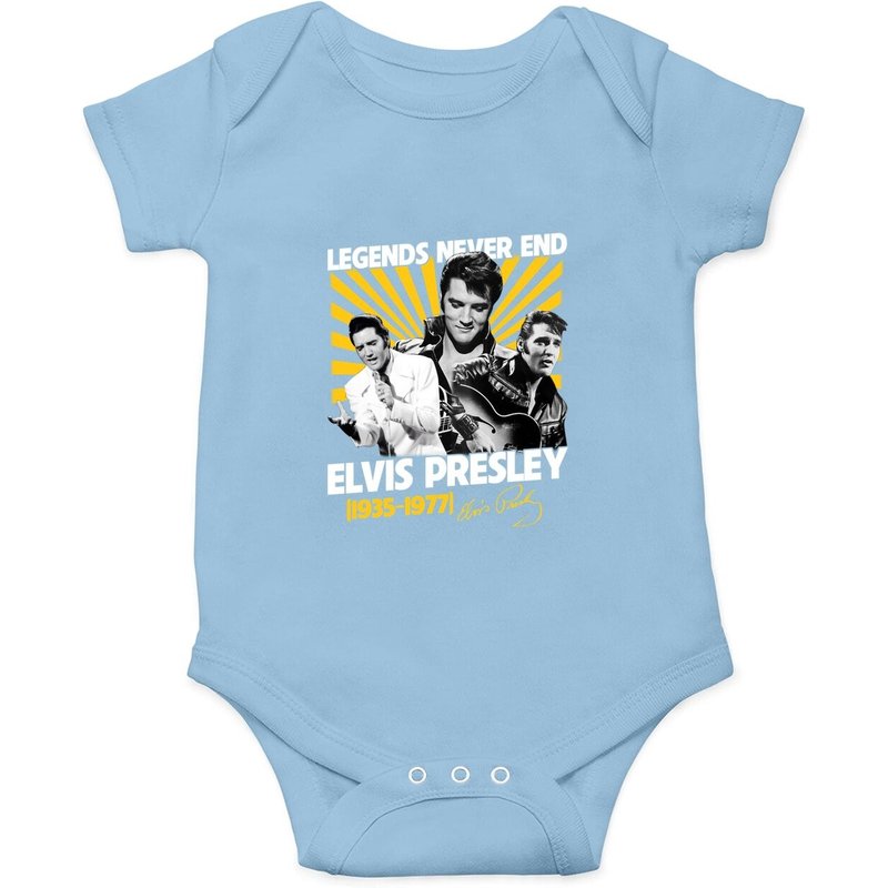 Body Legend Never End Elvis Presley pour bébé — Bodys bébé