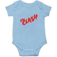 Body bébé The Clash Logo Rouge Éraflé — Bodys bébé