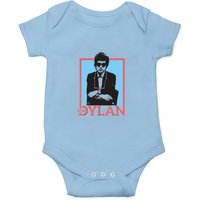 Bob Dylan Outline Combinaison Officiellement Licenciée pour Bébé — Bodys bébé