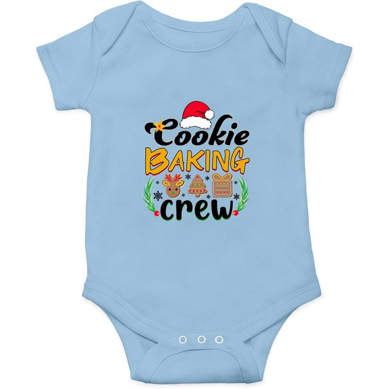 Ensemble de Noël Cookie Baking Crew pour toute la famille — Bodys bébé