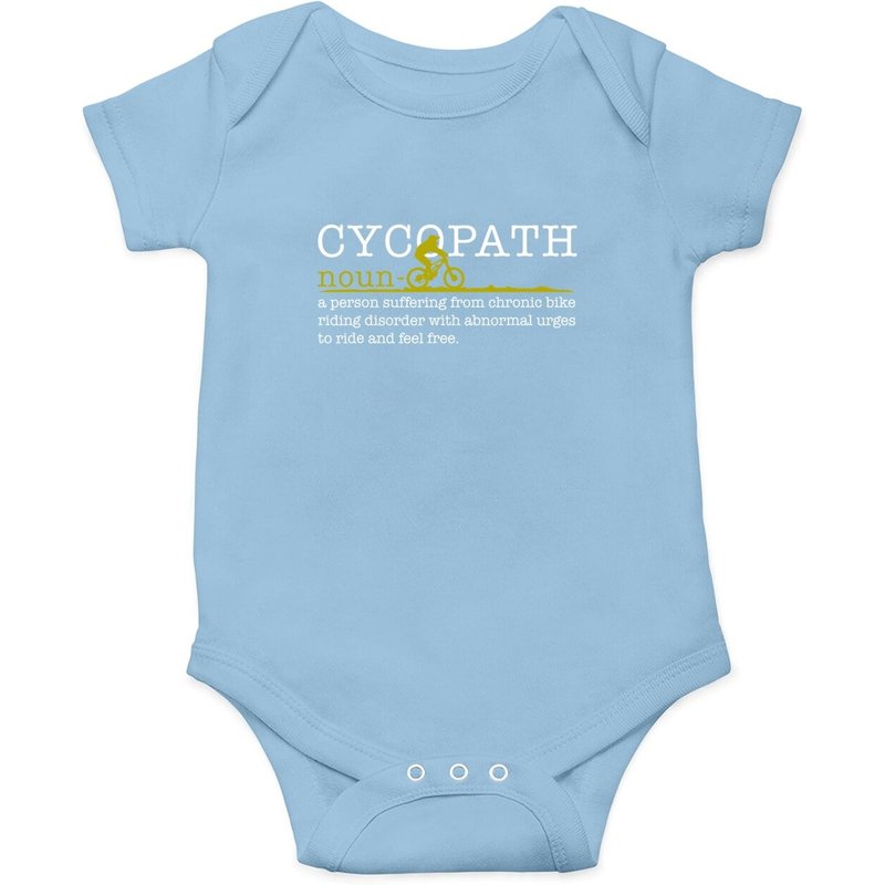 Cycopath Onesie Cadeau de VTT pour Bébés — Bodys bébé