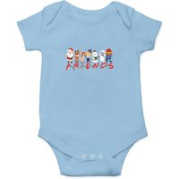 Friends Christmas Baby Onesie