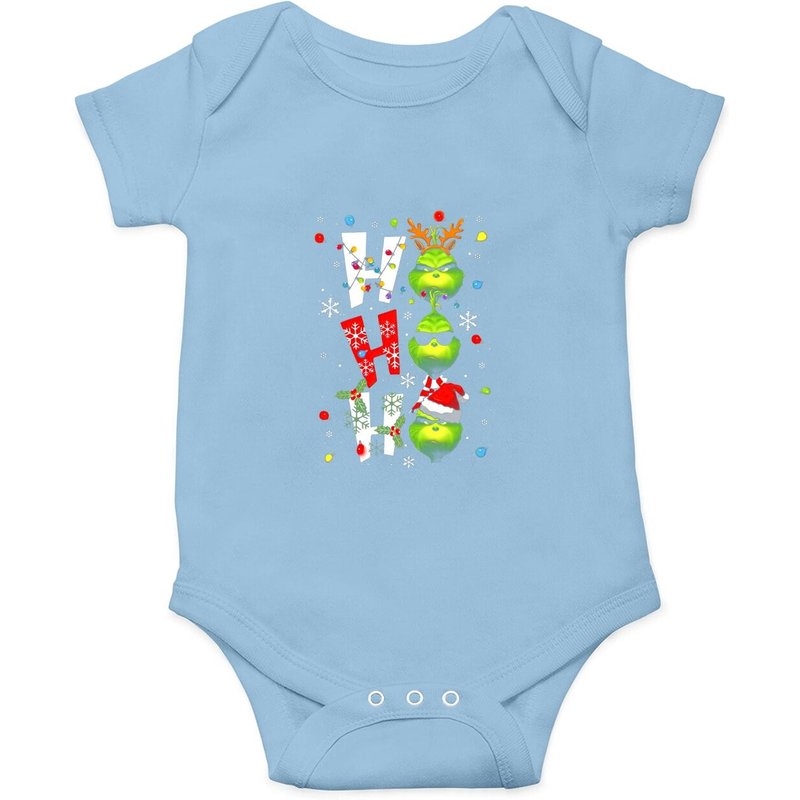 Grenouillère de Noël Grinch pour bébés — Bodys bébé