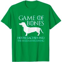 T-shirt Game Of Bones Maison Teckel Le Facteur Arrive — T-shirts pour hommes