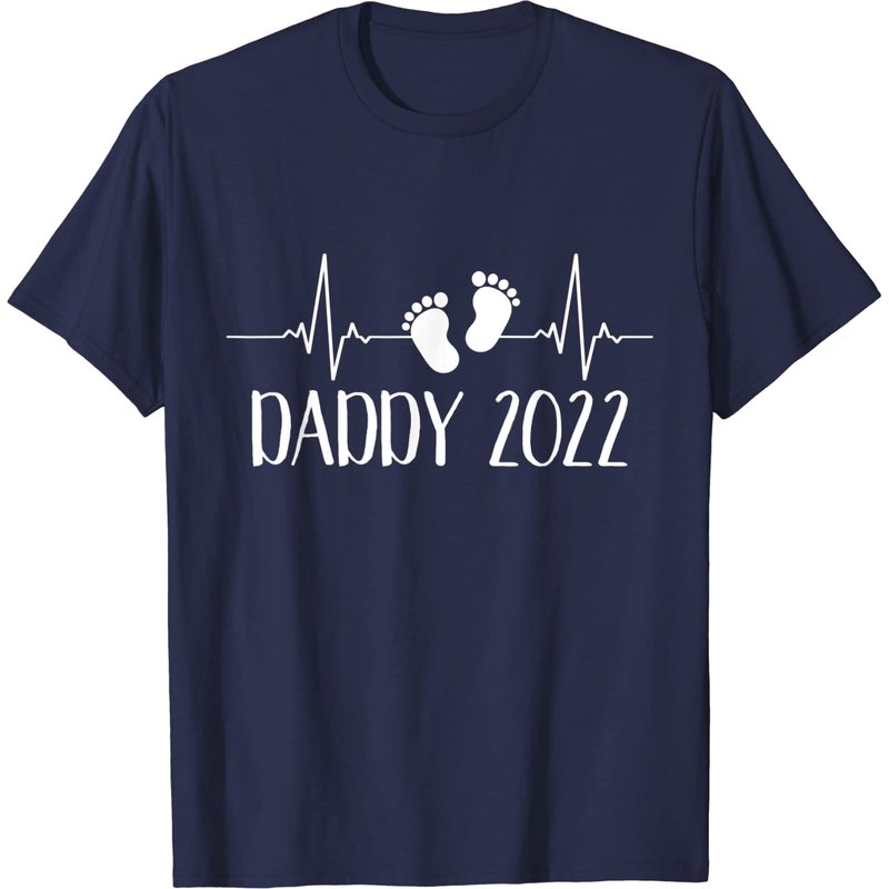 T-shirt Mens Daddy 2022 Frequency Pulse — T-shirts pour hommes