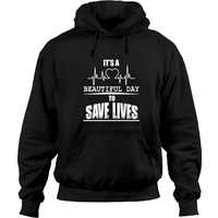Hoodie Greys Anatomy It's A Beautiful Day To Save Lives — Sweats à capuche pour hommes