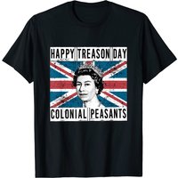 T-shirt Happy Treason Day British 4th of July pour hommes — T-shirts pour hommes