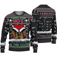 Cardi B There's Some Hos In This House 3D Chandail de Noël — Chandails pour hommes