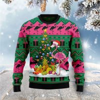 Sweatshirt de Noël 3D La Flamme — Chandails pour hommes