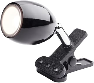 Lampe de bureau LED Newhouse NHCLP-JO-BK Joe avec pince et projecteur de lecture