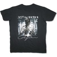 T-shirt Justin Bieber Purpose Cover pour hommes - Noir