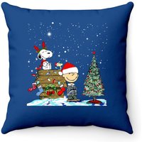 Coussins de Noël Charlie Brown en Cartoon — Coussins décoratifs