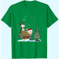 T-shirts de Noël Cartoon Charlie Brown pour hommes — T-shirts pour hommes