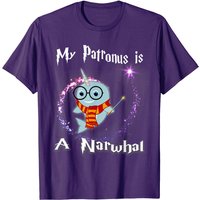 My Patronus Is A Narwhal Men's T-Shirt