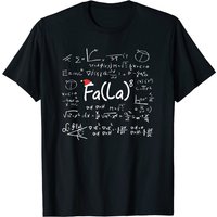 T-shirt Fa La 8 de Noël pour Enseignant de Mathématiques — T-shirts pour hommes