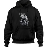 Hoodies Unisex Noirs Boondocks - 100% Coton — Sweats à capuche pour hommes