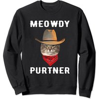 Sweat à Capuche Cowboy Cats - Design Amusant pour Amateurs de Chats