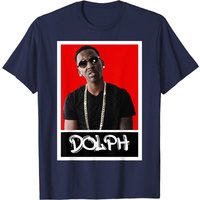 T-shirt Y.o.u.n.g Dolph pour hommes - Noir — T-shirts pour hommes