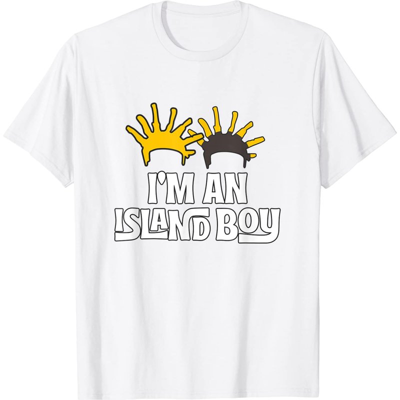 T-shirt I'm an Island Boy Just Island Boy pour hommes — T-shirts pour hommes