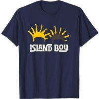 T-shirt I'm An Island Boy pour hommes - Noir — T-shirts pour hommes