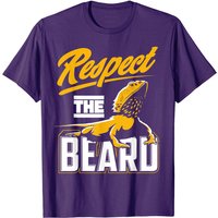T-shirt Pogona & Dragon Barbu Respect The Beard pour hommes