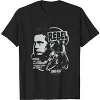 T-shirt James Dean Rebel Cover pour hommes