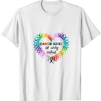 T-shirt Cancer Sucks pour hommes en plusieurs couleurs — T-shirts pour hommes