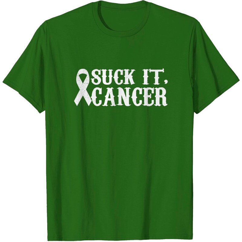 T-shirt Cancer Sucks pour hommes - Design Survivant du Cancer — T-shirts pour hommes