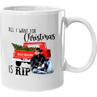 All I Want For Christmas Is Rip Mug — Mugs & Tumblers