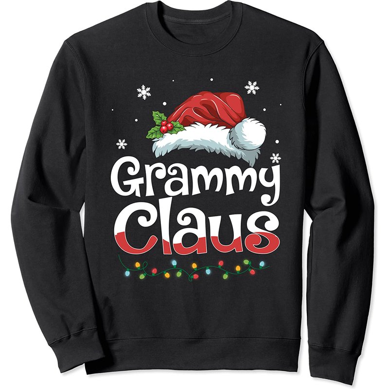 Sweatshirts de Noël en famille Grammy Claus pour unisexe — Sweats à capuche pour hommes