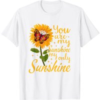 T-shirt Papillon Tournesol pour hommes - Vous êtes mon seul soleil