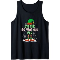 Le débardeur de Noël assorti de la famille du lutin de 50 ans