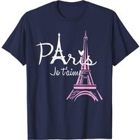 T-shirt I Love Paris Tour Eiffel pour hommes — T-shirts pour hommes