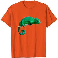 Chameleon Men's Lizard T-Shirt Reptile Tee — Mens T Shirts
