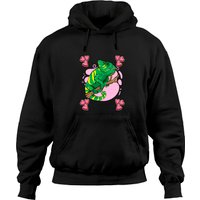 Hoodie Unisexe Design Cœur de Caméléon