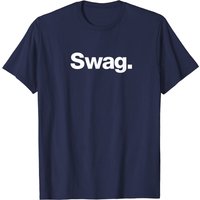 T-shirt Swagalicious Le Mot Swag pour Hommes en Noir — T-shirts pour hommes