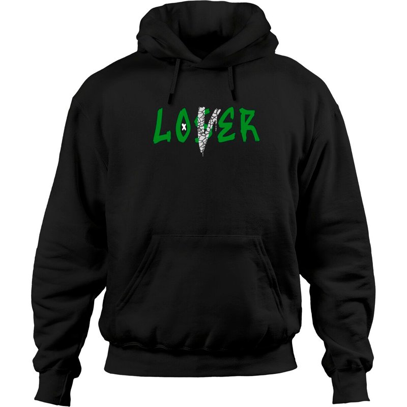Hoodies Unisex Lover Loser Noir — Sweats à capuche pour hommes