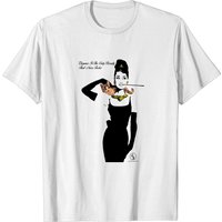 T-Shirt Ajusté Inspiré par Audrey Hepburn pour Hommes