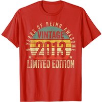Vintage 2013 Limited Edition 10th Birthday T-Shirt for Men — Mens T Shirts