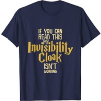 T-shirt Invisibility Cloak Geek Book Movie Lover pour hommes — T-shirts pour hommes