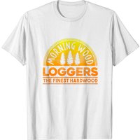 T-Shirt Homme Lumberjack - Morning Wood Loggers Woodsman Tee — T-shirts pour hommes