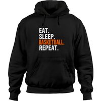 Eat Sleep Basketball Repeat Hoodie for Unisex