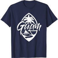 T-shirt Guam Seal pour hommes - Noir — T-shirts pour hommes