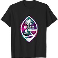 Guam Seal T-shirt for Men - Black