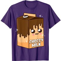 Kawaii Choccy Milk Chocolate Milk Meme T-Shirt for Men