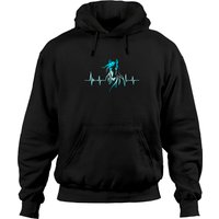 Horse Heartbeat Pullover Hoodie for Men and Women — Mens Hoodies